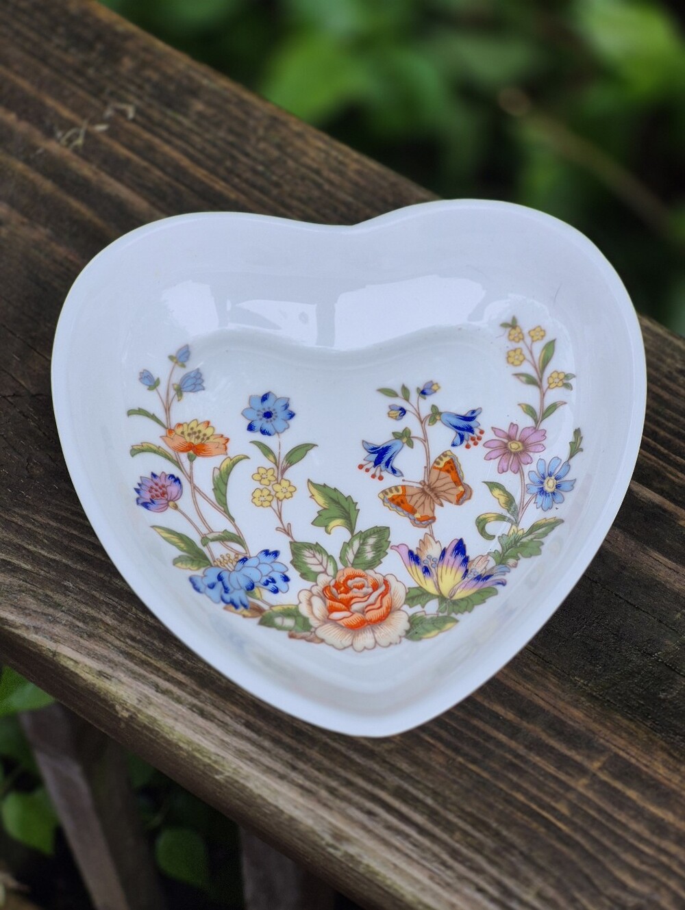 Aynsley Cottage Garden Pattern Trinket Dish